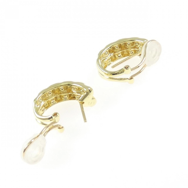 K18YG Bông tai/Khuyên tai kim cương 0.60CT - Hàng hiệu Chính hãng 874239