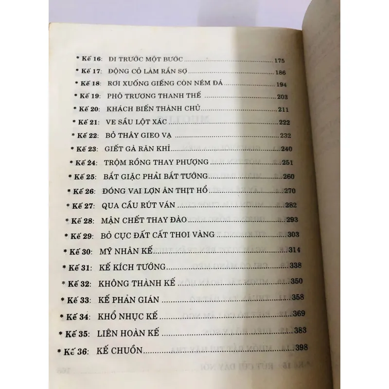 📘 MƯU KẾ & XỬ THẾ - 36 KẾ ✍️ Tác giả: Mã Sâm Lượng 700966