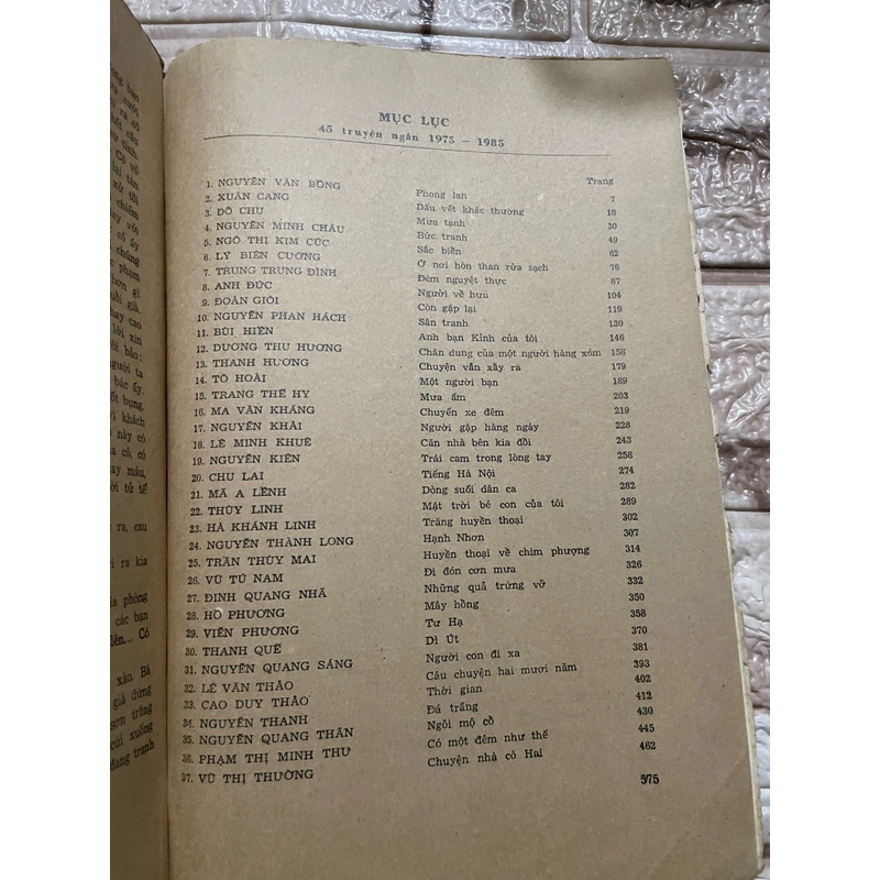 45 Truyện ngắn 1975-1985 Khổ lớn  458283