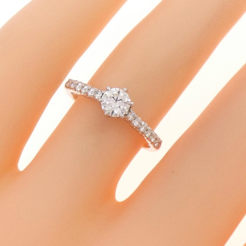 Nhẫn kim cương PT950 0.310CT F VVS2 EXT H&C - Hàng hiệu Authentic 871405