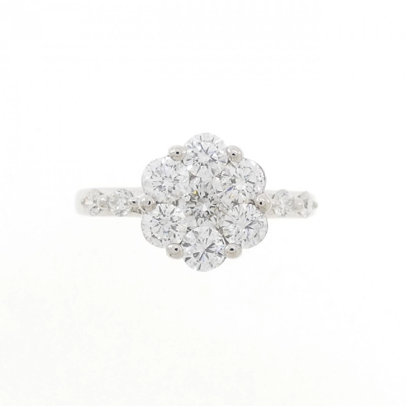 Nhẫn kim cương hoa PT900 1.00CT 672862