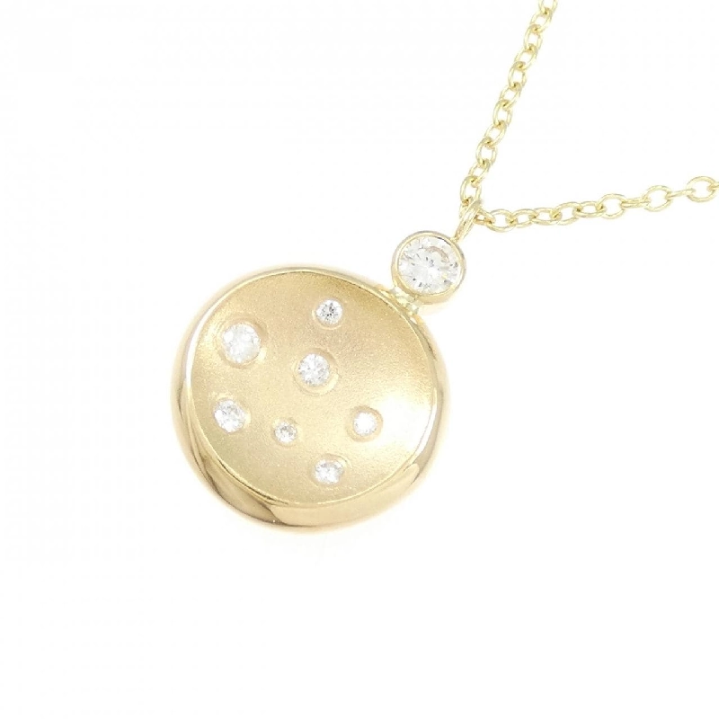 K18YG Dây chuyền kim cương - Hàng hiệu Authentic 848840