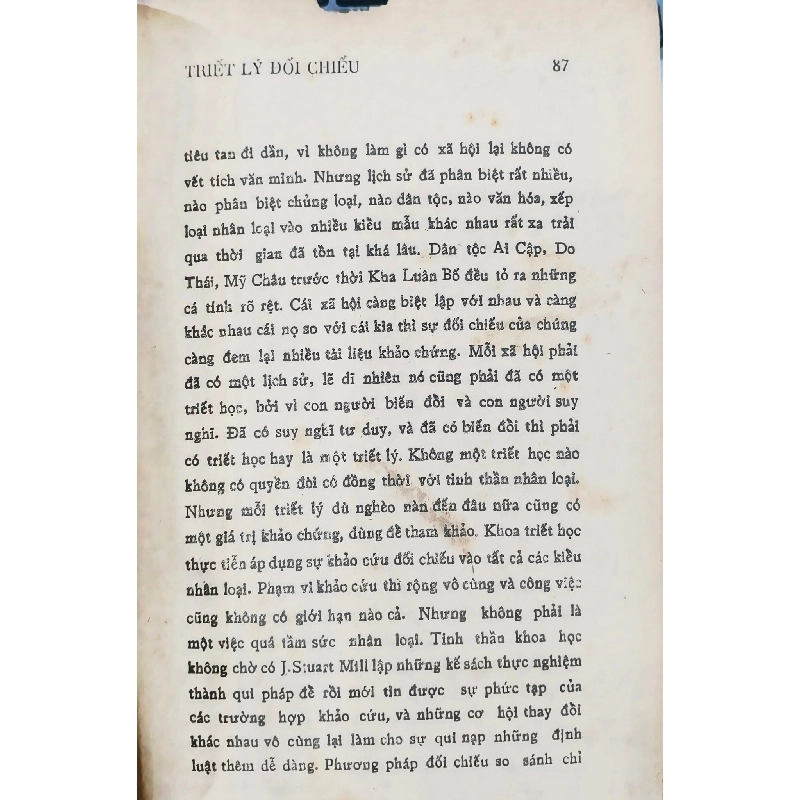 Triết lý đối chiếu - Nguyễn Đăng Thục 126190