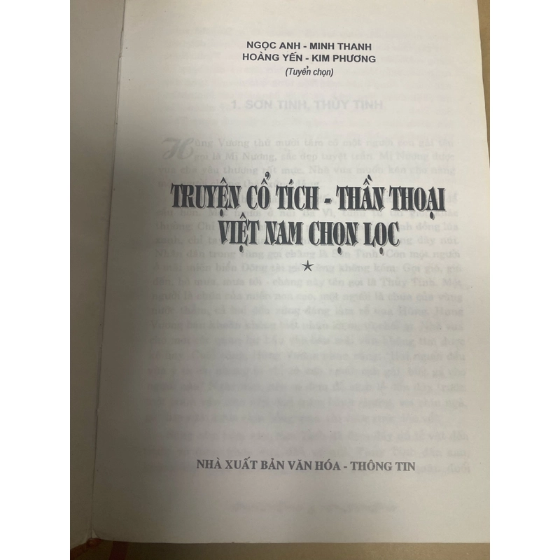 Truyện cổ tích thần thoại Việt Nam chọn lọc - bìa cứng 518780
