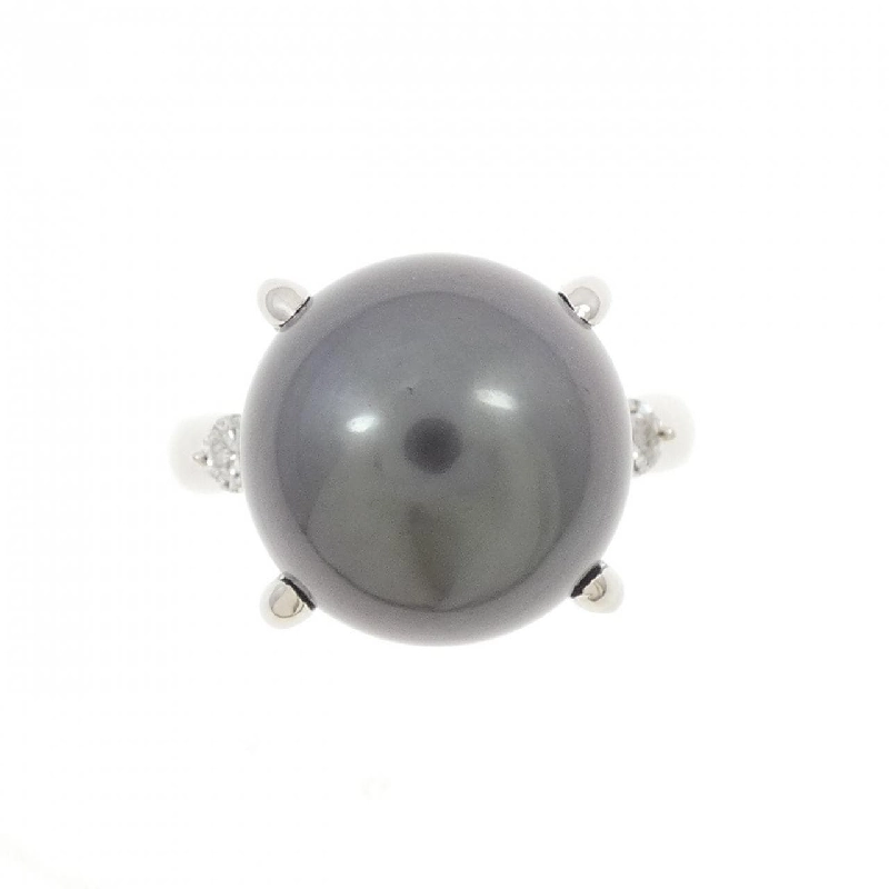 Nhẫn ngọc trai đen PT900 12.8mm - Hàng hiệu Chính hãng 851781