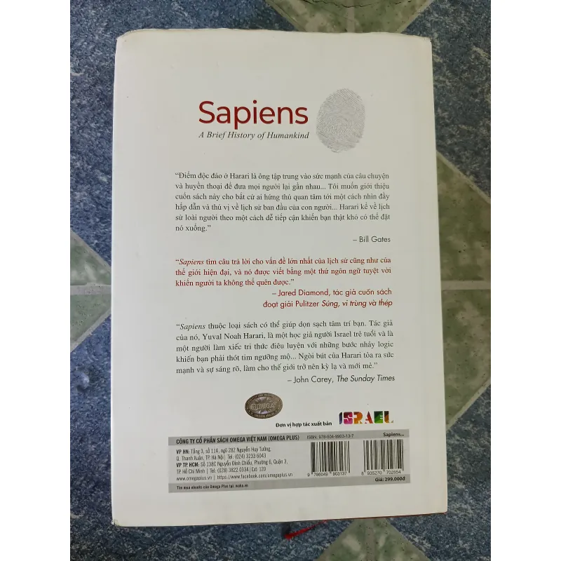 Sapiens lược sử loài người - Yuval Noah Harari 791663