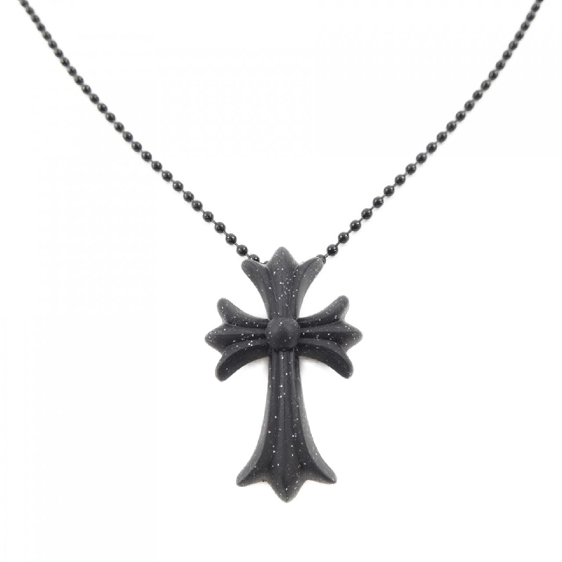 クロムハーツ CHROME HEARTS CH CRS SML PLSTC MATTE BLK GLR BALL CHAI 604175364AHXXXX445 dây chuyền - Hàng hiệu Authentic 901111