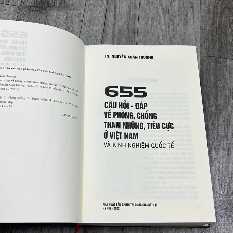655 câu hỏi- đáp về phòng,chống tham nhũng,tiêu cực ở việt nam và kinh nghiệm quốc tế. 8b2 545045