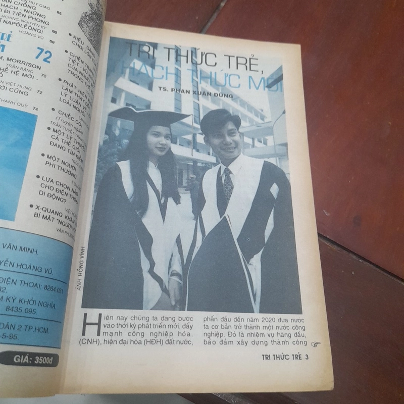 TRI THỨC TRẺ số 23, tháng 5-1997 475122