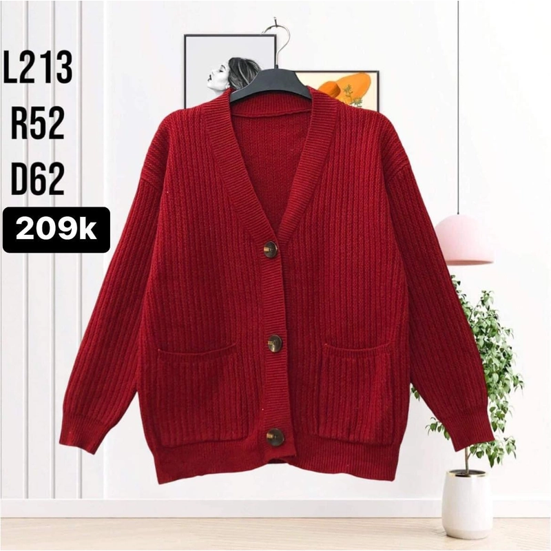 Vài em cardigan len diện thu đông 290753