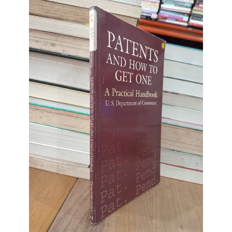 Patents and how to get one - U.S. Department of Commerce 698883