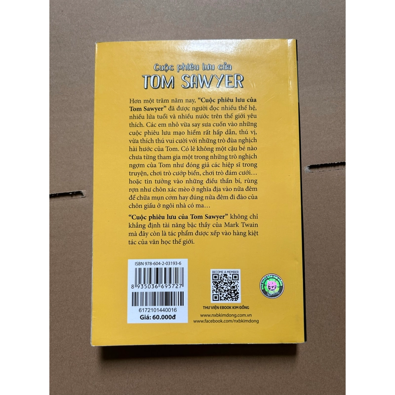 Cuộc phiêu lưu của Tom Sawyer 542490