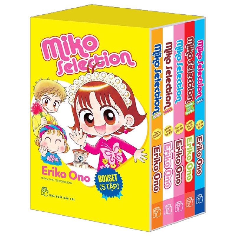 Boxset Nhóc Miko! Cô Bé Nhí Nhảnh - Miko Selection (Bộ 5 Tập) - Eriko Ono 97236