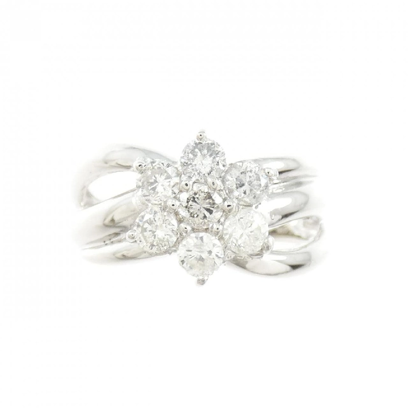 Nhẫn kim cương hoa PT900 0.50CT - Hàng hiệu Authentic 852325