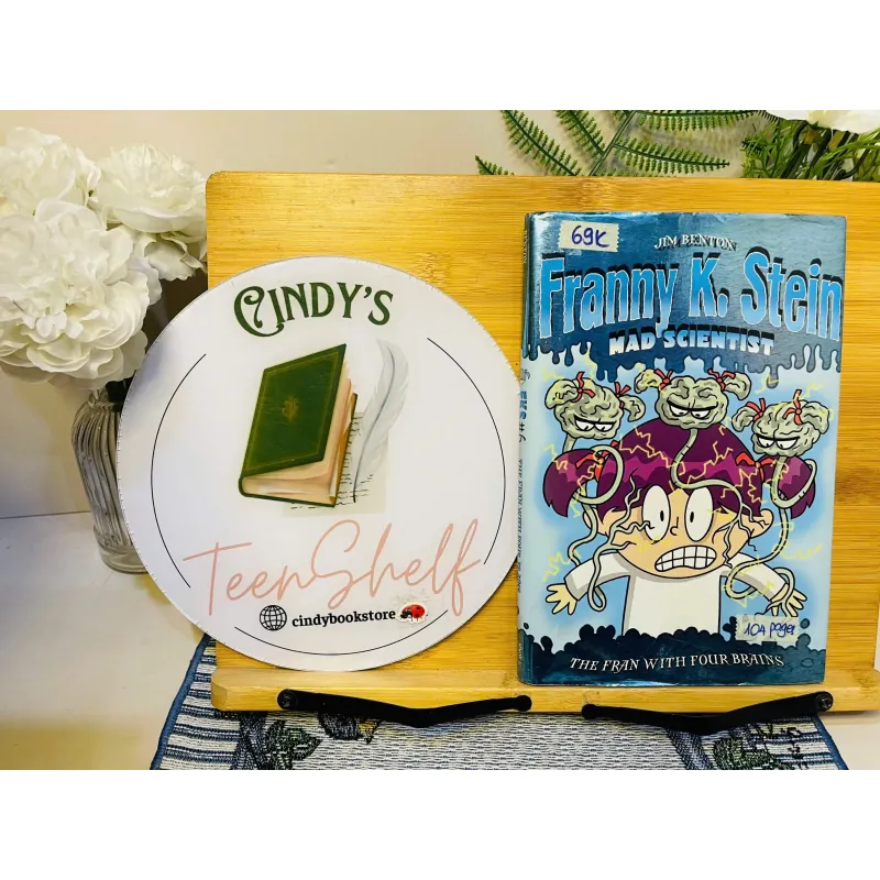 [Sách tiếng Anh 2hand] Like new 90% - 🧪 Franny K. Stein: Mad Scientist – Jim Benton 🧠 782786