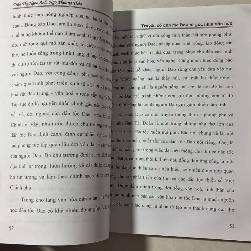 Truyện cổ dân tộc Dao và góc nhìn văn hóa 766498