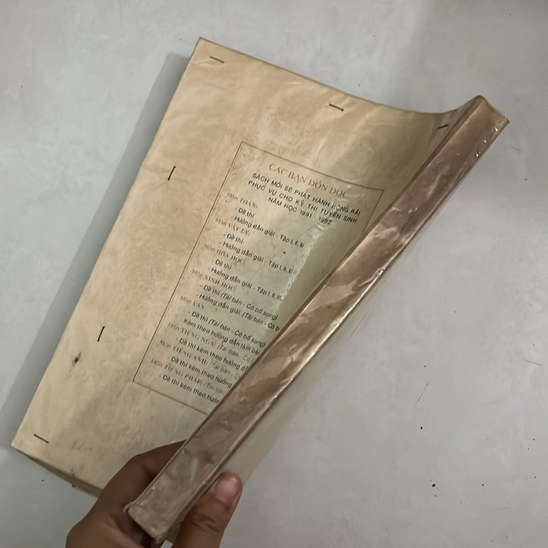 Đề thi tuyển sinh Tiếng Pháp — 1991s 498684