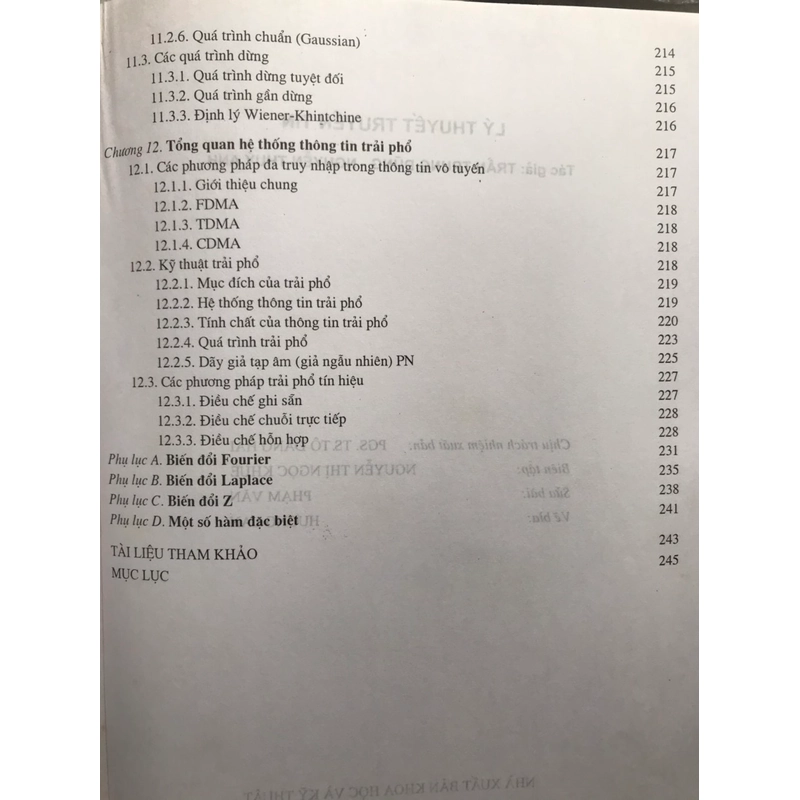 LÝ THUYẾT TRUYỀN TIN 462415