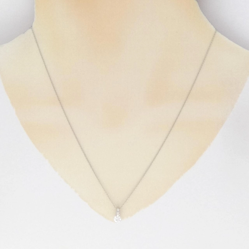 Dây chuyền kim cương PT900/PT850 0.310CT F VS2 EXT - Hàng hiệu Authentic 875067