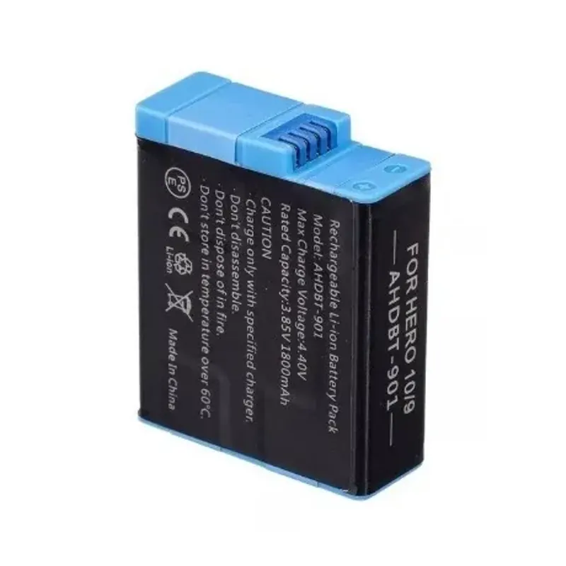 PIN GOPRO HERO 12/11/10/9 DUNG LƯỢNG 1800mAh, DÀNH THAY THẾ CHO CAMERA HÀNH ĐỘNG GOPRO 711404