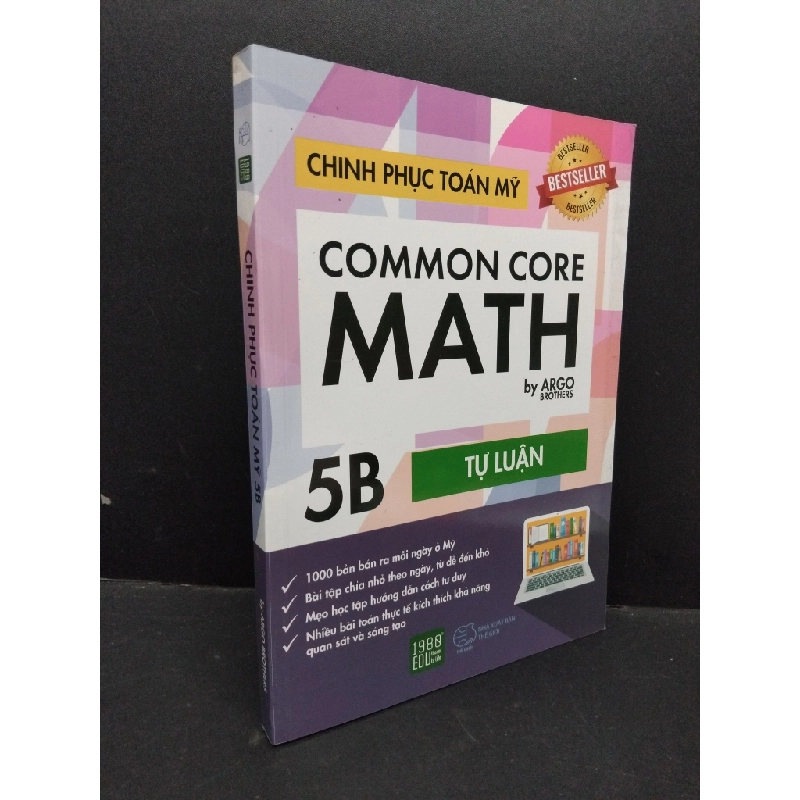 Chinh phục toán Mỹ 5B mới 90% ố nhẹ 2018 HCM1710 GIÁO TRÌNH, CHUYÊN MÔN 303348