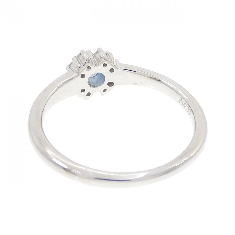 Nhẫn Aquamarine PT900 670701