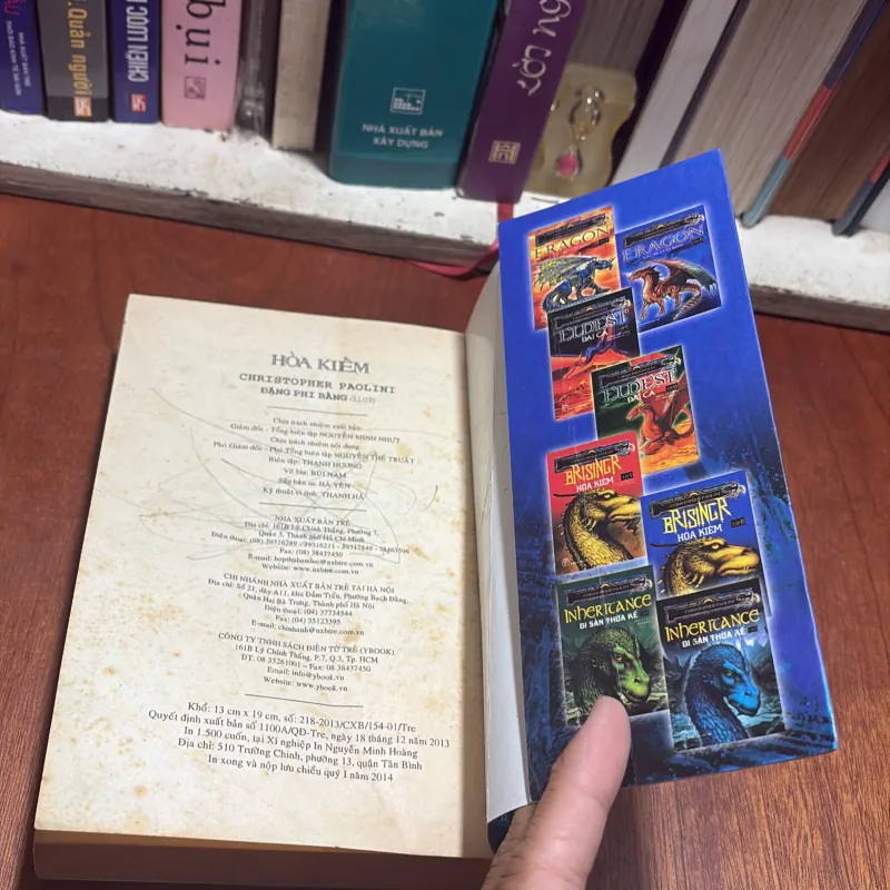 II Tựa Sách: BRISINER _ Hoả Kiếm (Tập 2) - CHRISTOPHER PAOLINI - 2014 928104