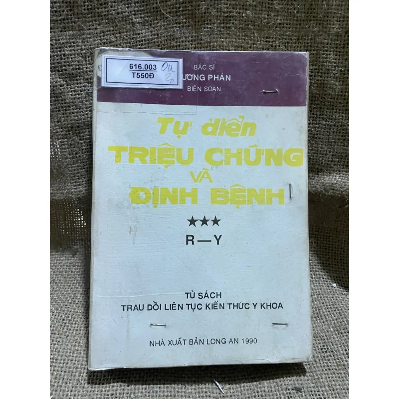  từ điển triệu chứng và định bệnh -bác sĩ lương phán  937441