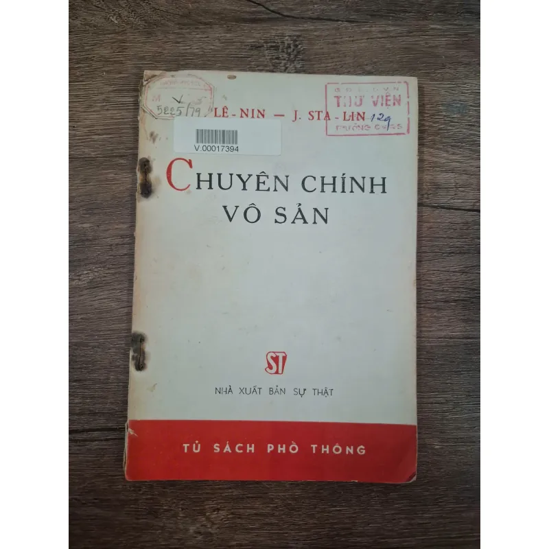 Chuyên chính vô sản - Lê-nin, J. Sta-lin - Chính trị 728791