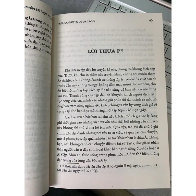 NGHÌN LẺ MỘT NGÀY - FRANCOIS PÉTIS DE LA CROIX 560341