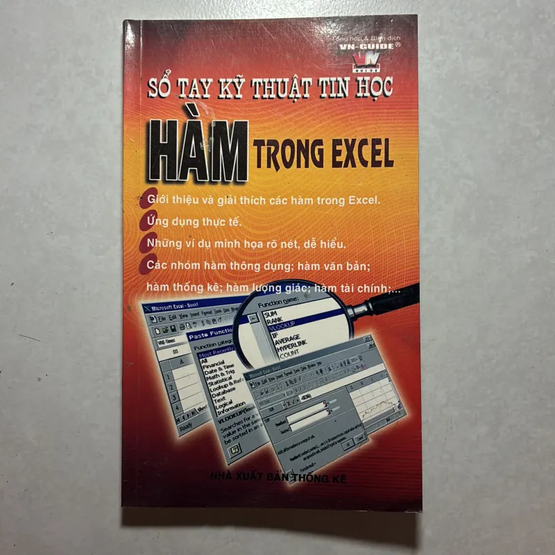 Sổ tay kỹ thuật tin học Hàm trong excel (Tặng khi mua sách ở Tiệm) 756078