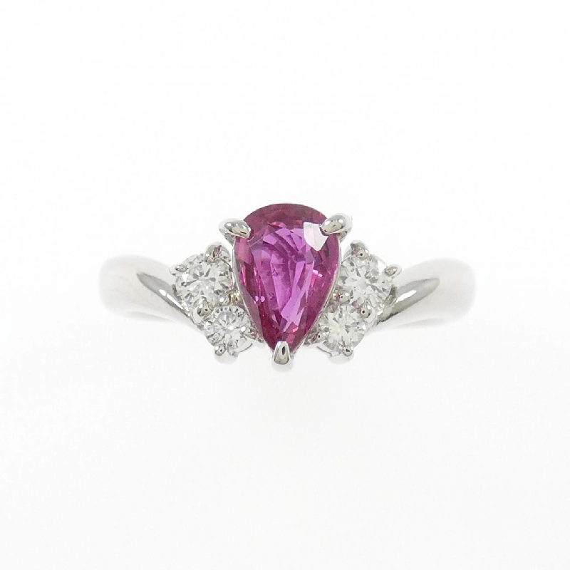 Nhẫn Ruby PT900 0.706CT - Hàng hiệu Chính hãng 854712