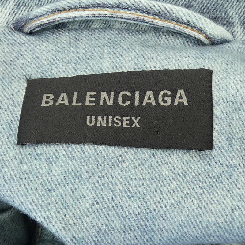 BALENCIAGA 714044 TNVA4 UNISEX Áo khoác denim - Hàng hiệu Chính hãng 902347