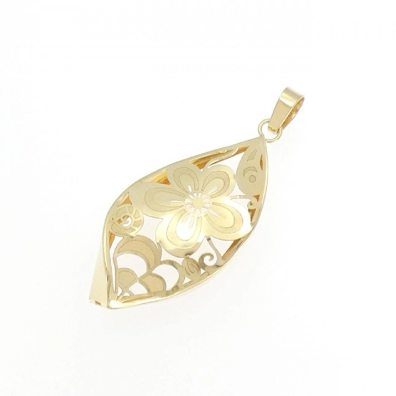 Mặt dây chuyền hoa 750YG - Hàng hiệu Authentic 865718