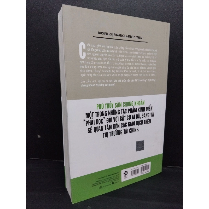 Phù thùy sàn chứng khoán thế mới Jack D. Schwager mới 90% bẩn nhẹ 2022 HCM.ASB1809 277440