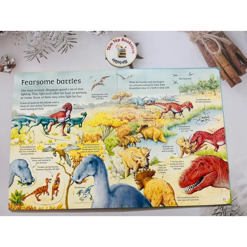 Sách See Inside the world of Dinosaurs 756905