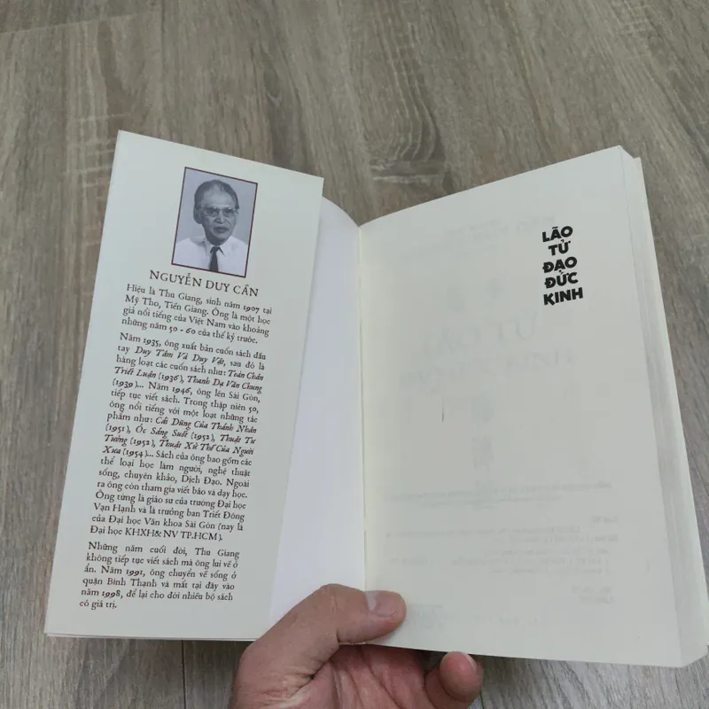 Lão Tử Đạo Đức Kinh - Thu Giang, Nguyễn Duy Cần 694762
