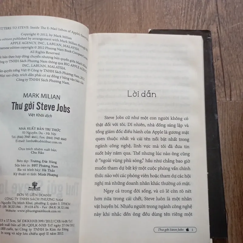 Thư gửi Steve Jobs 697962