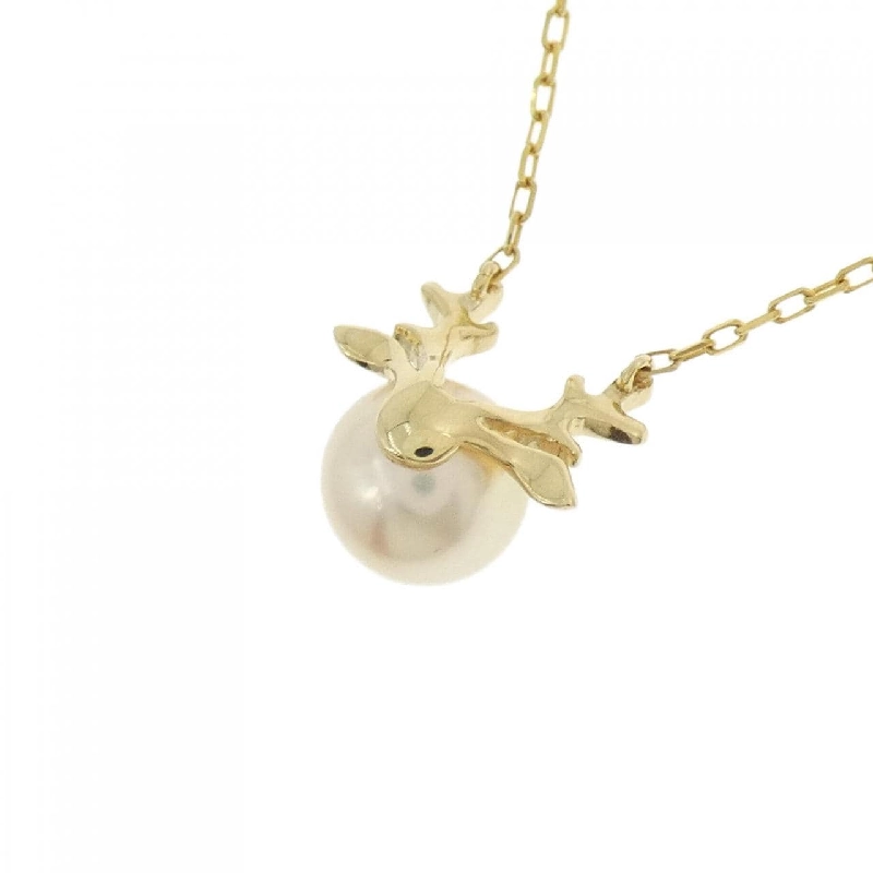 Dây chuyền ngọc trai Akoya 750YG 6.8mm - Hàng hiệu Chính hãng 861158