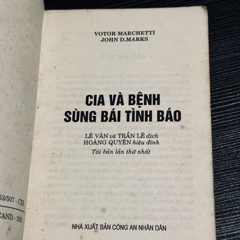 CIA và bệnh sùng bái tình báo 1040145
