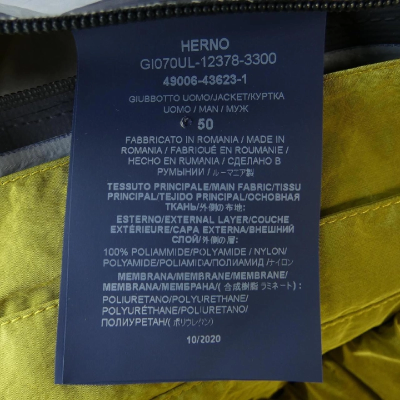 Herno GI070UL Áo khoác - Hàng hiệu Authentic 896536