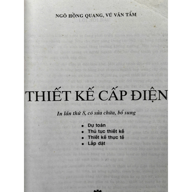 THIẾT KẾ CẤP ĐIỆN 501462