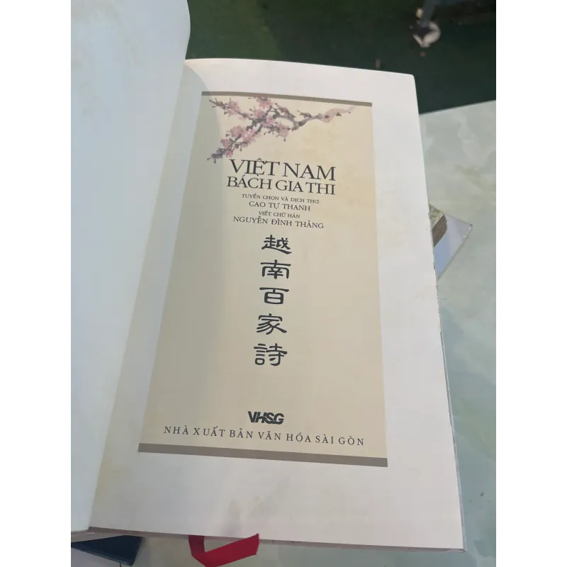 VIỆT NAM BÁCH GIA THI - CAO TỰ THANH tuyển chọn và dịch thơ  1027374