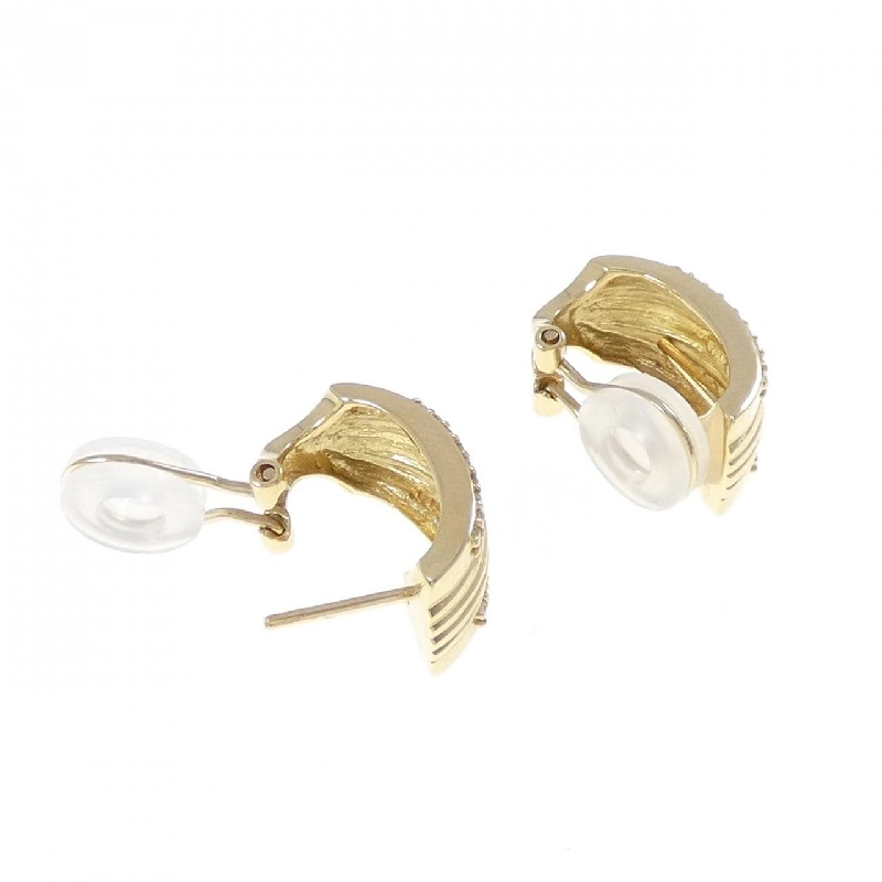 K18YG Bông tai/Khuyên tai kim cương 0.30CT - Hàng hiệu Chính hãng 868950