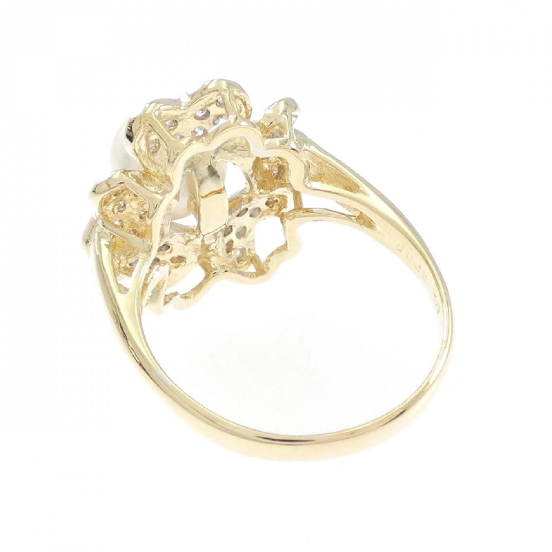 Nhẫn ngọc trai Akoya 8mm K18YG/K18WG - Hàng hiệu Chính hãng 847265