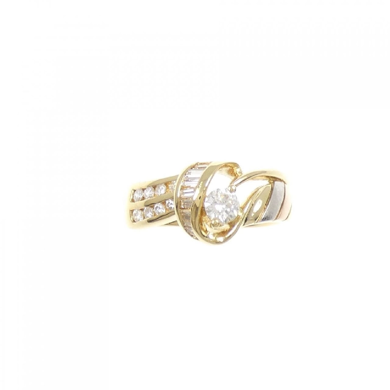 Nhẫn kim cương K18YG/PT900/K18PG 0.50CT - Hàng hiệu Chính hãng 851799