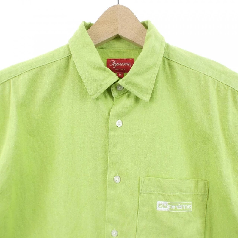 シュプリーム SUPREME INVERT DENIM S/S SHI S／Sシャツ - Hàng hiệu Authentic 885733