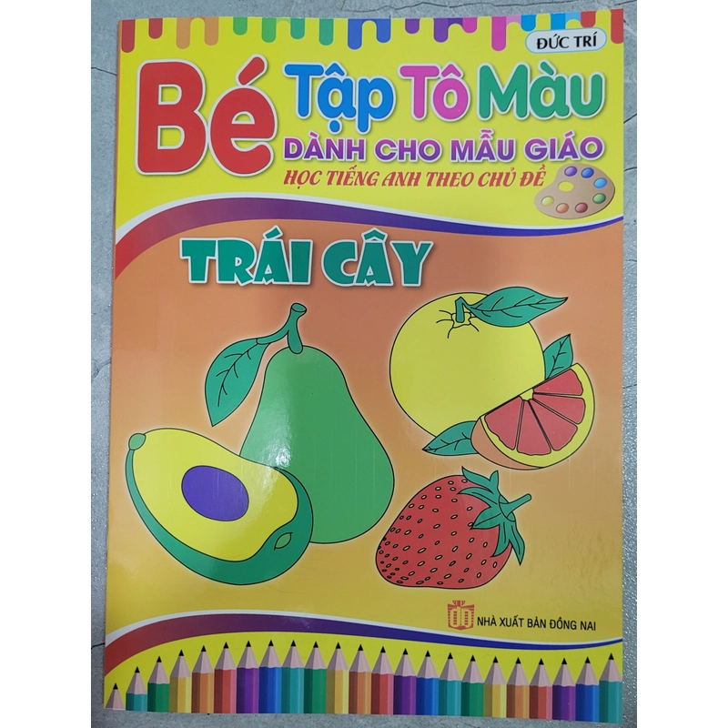 8 cuốn Tô màu cho bé giá sale 530207