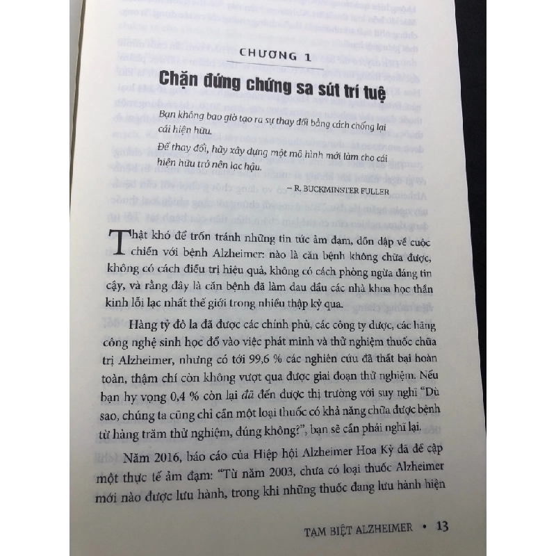 Tạm biệt Alzheimer Bước đầu ngăn ngừa và phục hồi chứng sa sút trí tuệ 2019 mới 90% Dale Bredesen HPB2307 SỨC KHỎE - THỂ THAO 349469