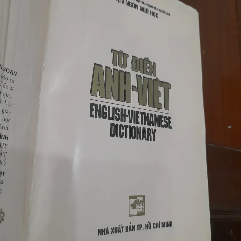 Viện Ngôn Ngữ học - TỪ ĐIỂN ANH - VIỆT 643916